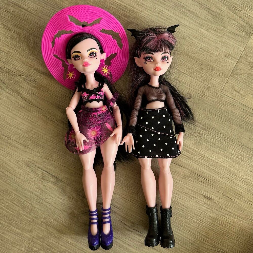 Monster High Draculaura Scare-adise & Gore-Ganizer Dolls